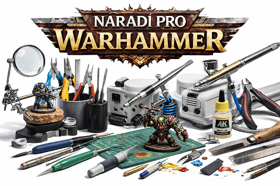 Warhammer nářadí a pomůcky